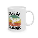 Here Be Dragons Mug