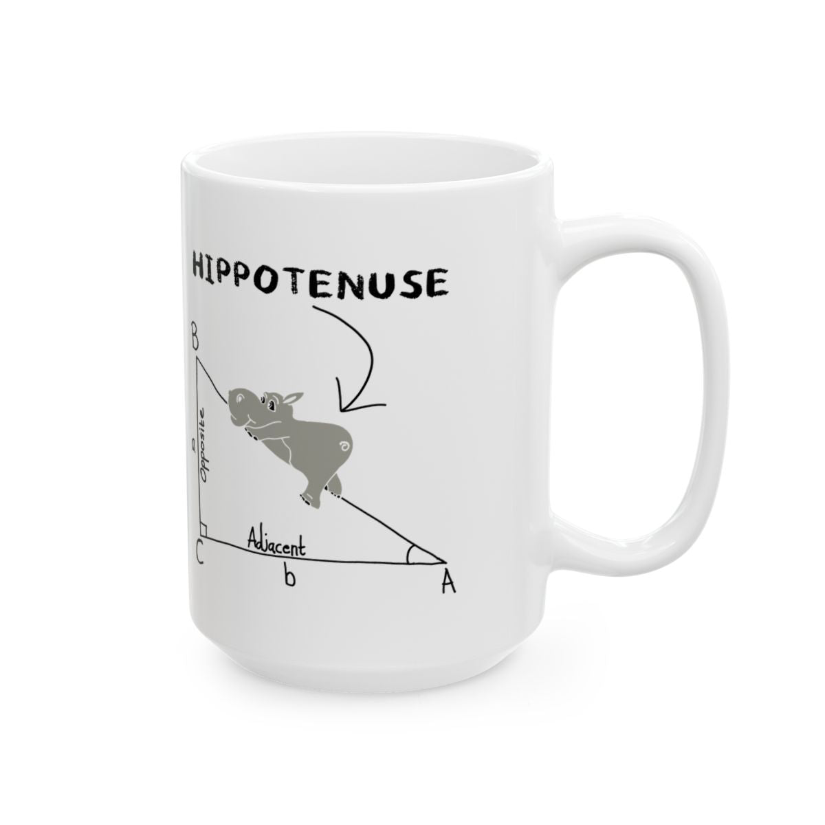 Geometry Hippotenuse Mug right #Size_15oz