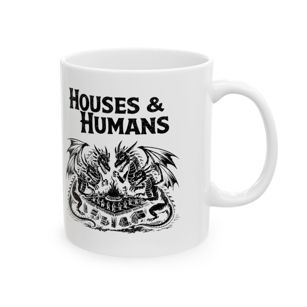 Houses & Humans Mug right #Size_11oz