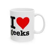 I Love Geeks Mug