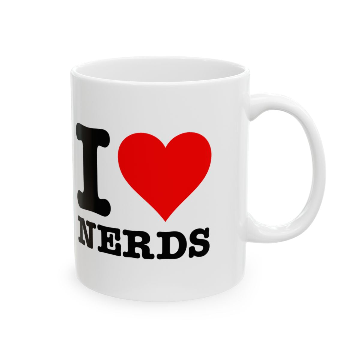 I Love Nerds Mug right #Size_11oz