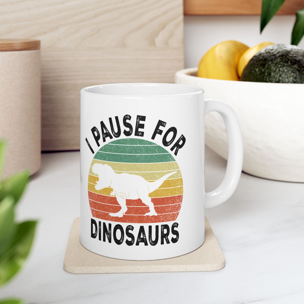 I Pause For Dinosaurs Mug context-4