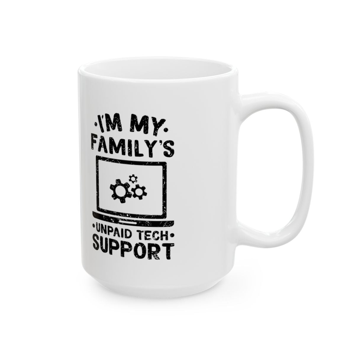 Unpaid Tech Support Mug right #Size_15oz
