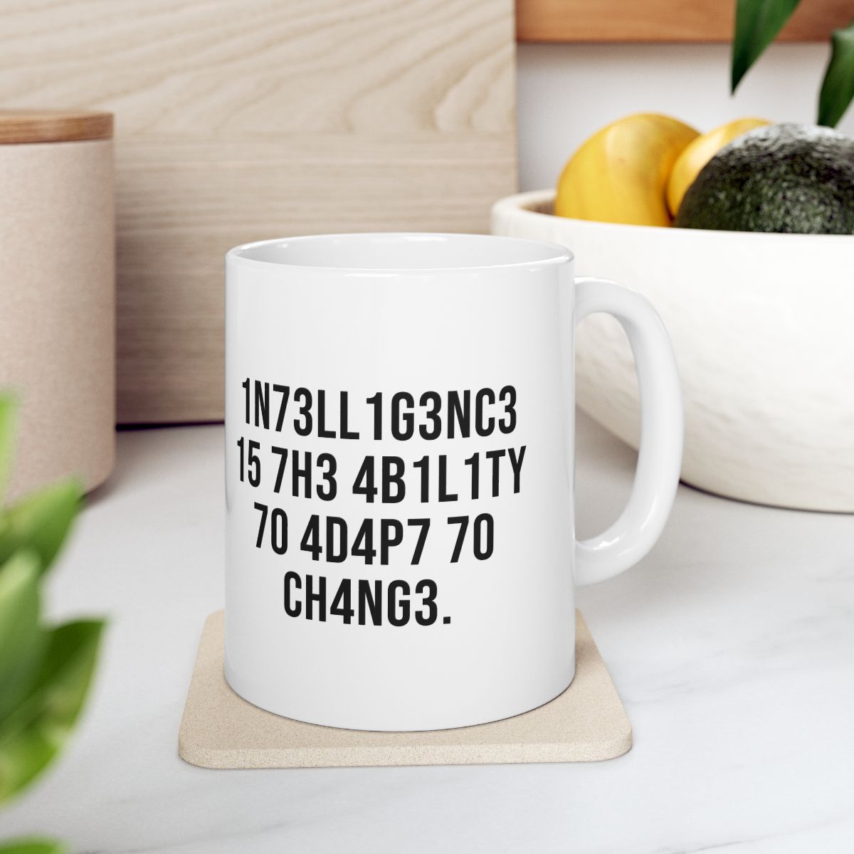 Intelligence Adapts Mug context-4