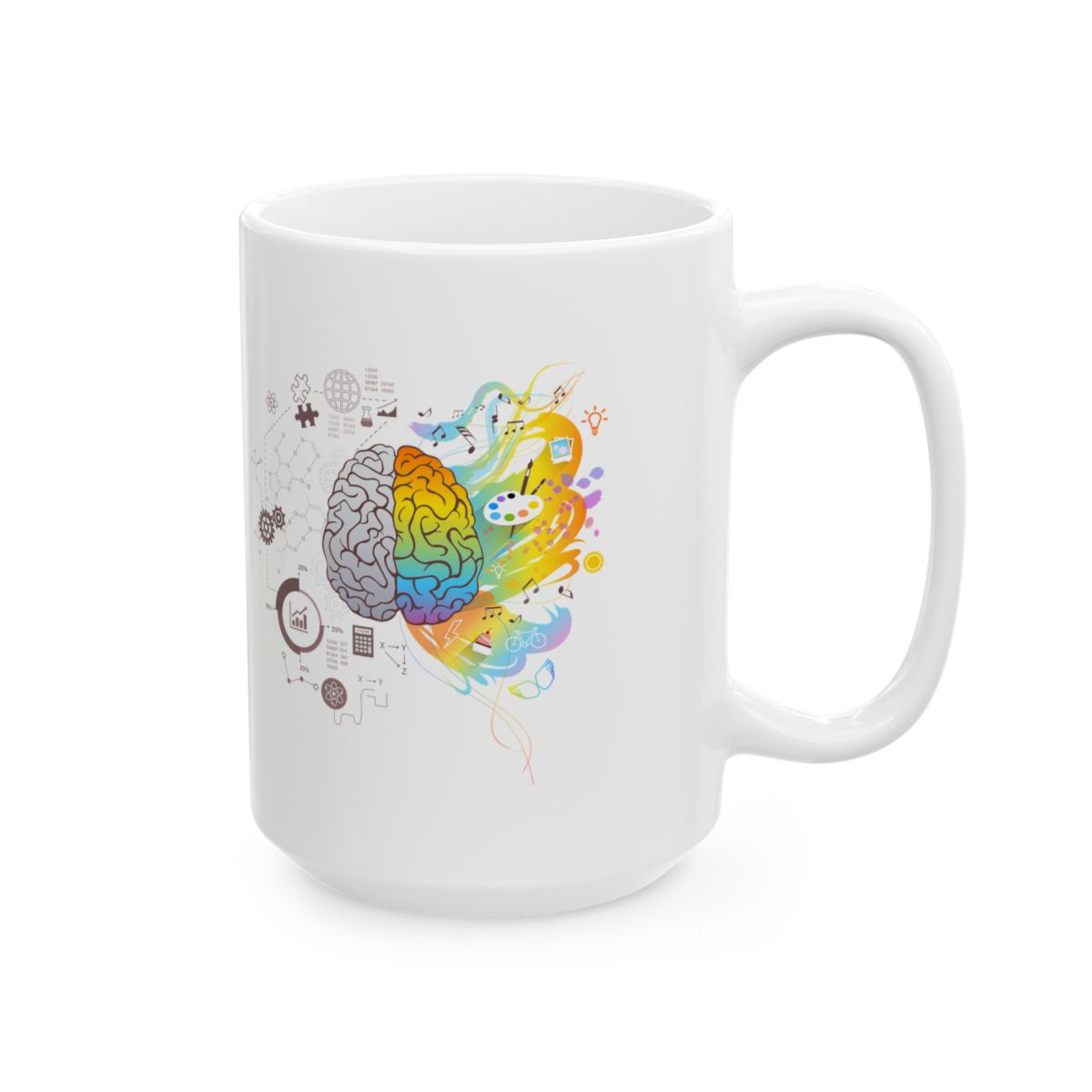Creative Scientific Brain Mug right #Size_15oz