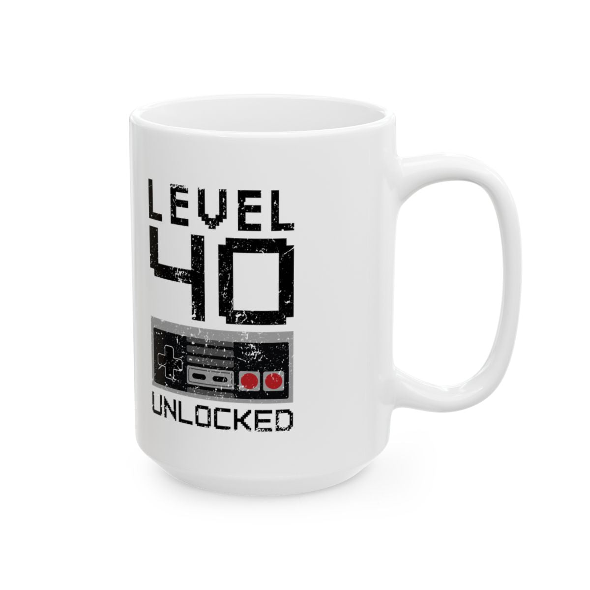 Level 40 Unlocked Mug right #Size_15oz