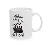 Lights Camera Action Mug
