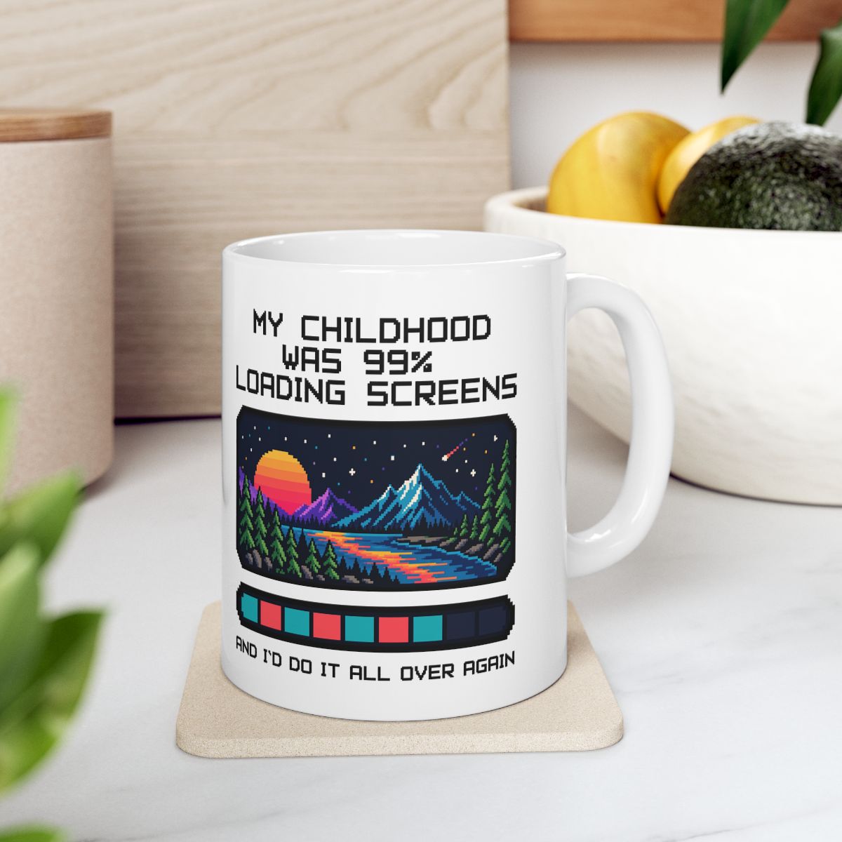 My Childhood Was 99% Loading Screens Mug context-4