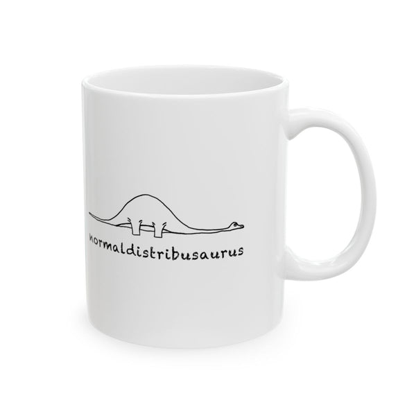 Normal Distribusaurus Mug