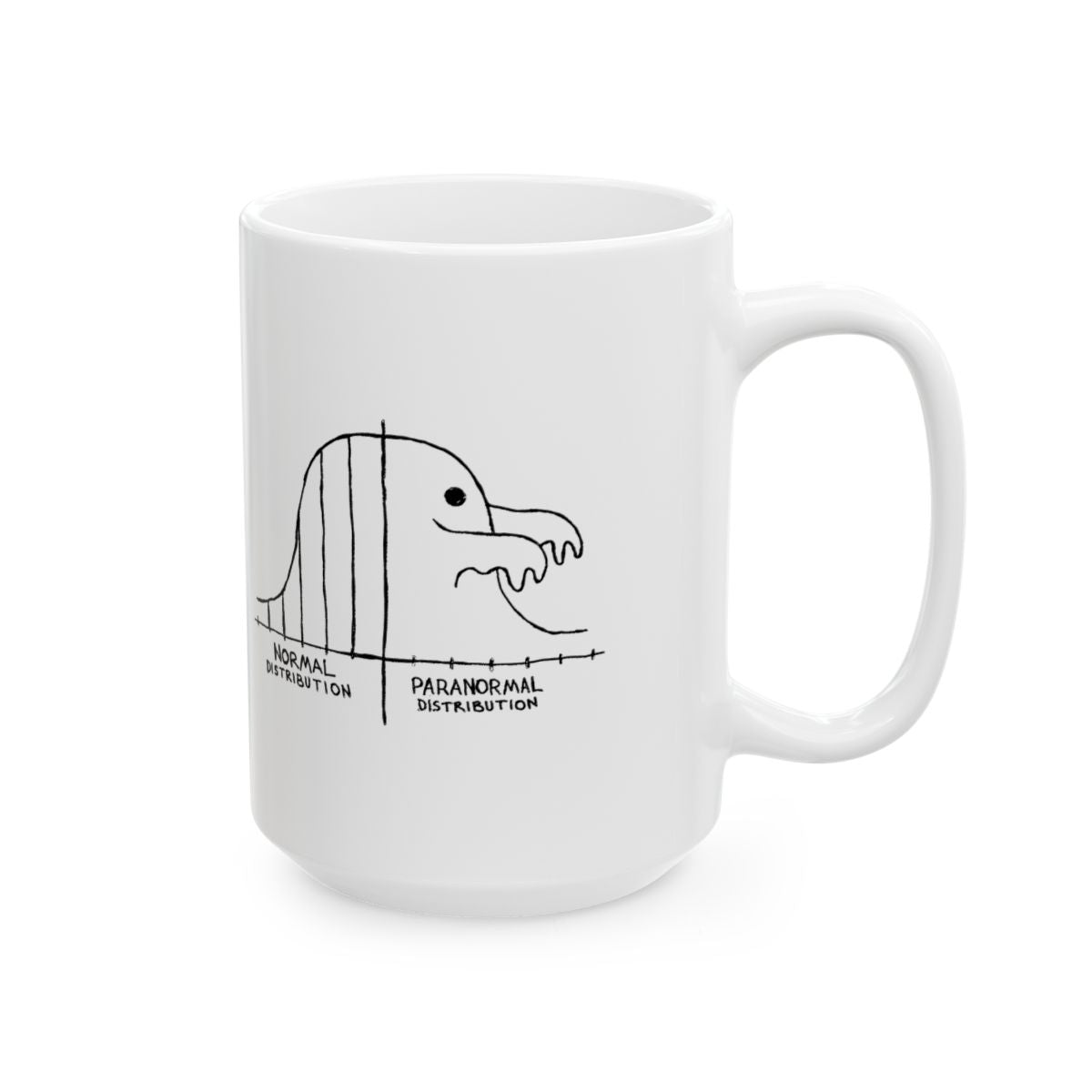 Paranormal Distribution Mug right #Size_15oz