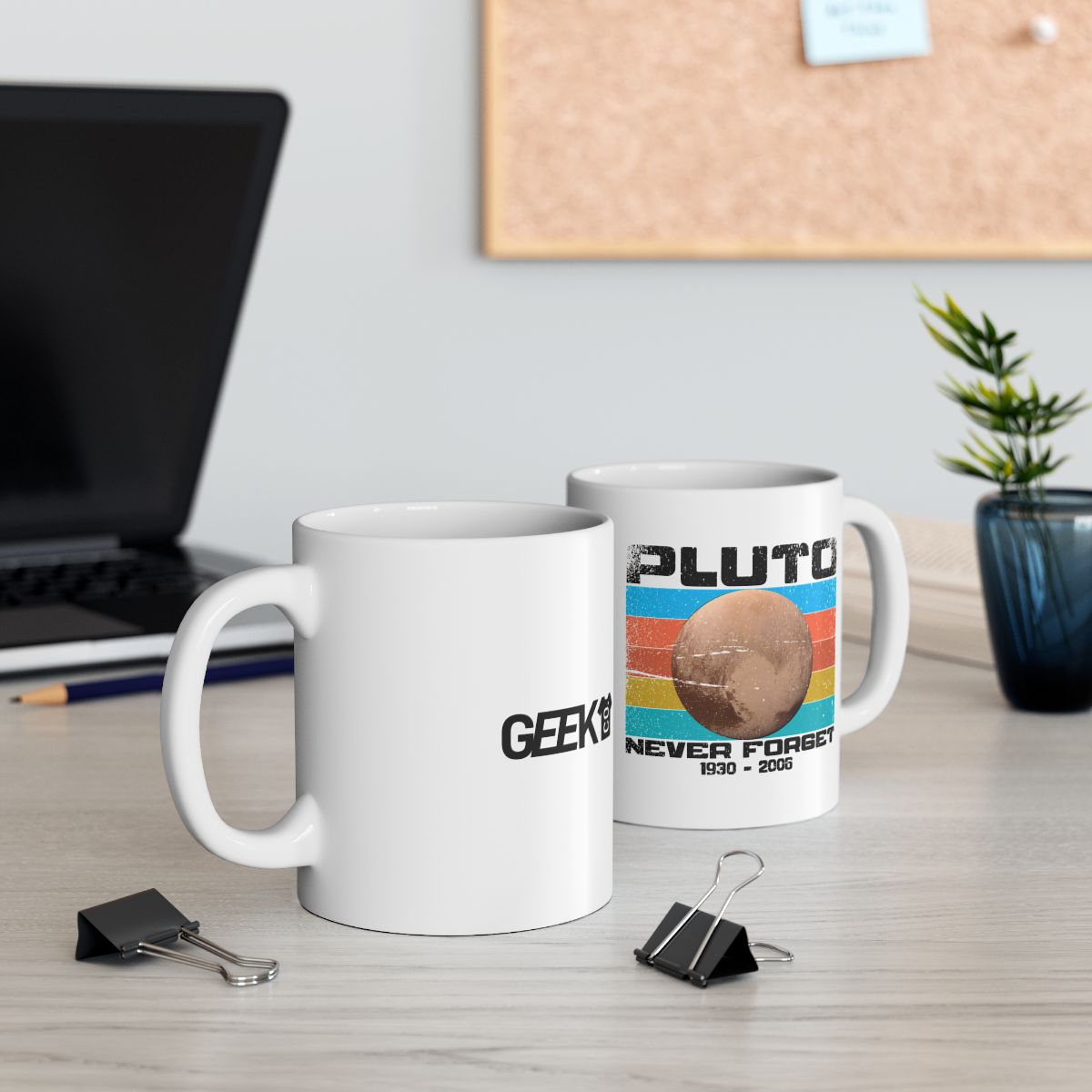 Pluto Never Forget Mug context-2