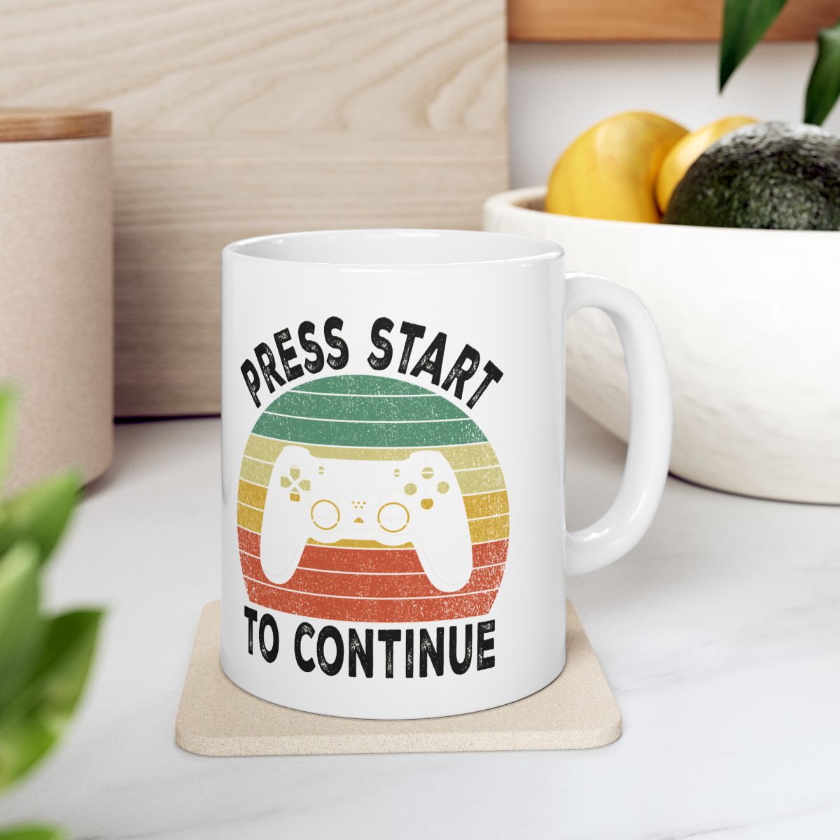 Press Start To Continue Mug context-4