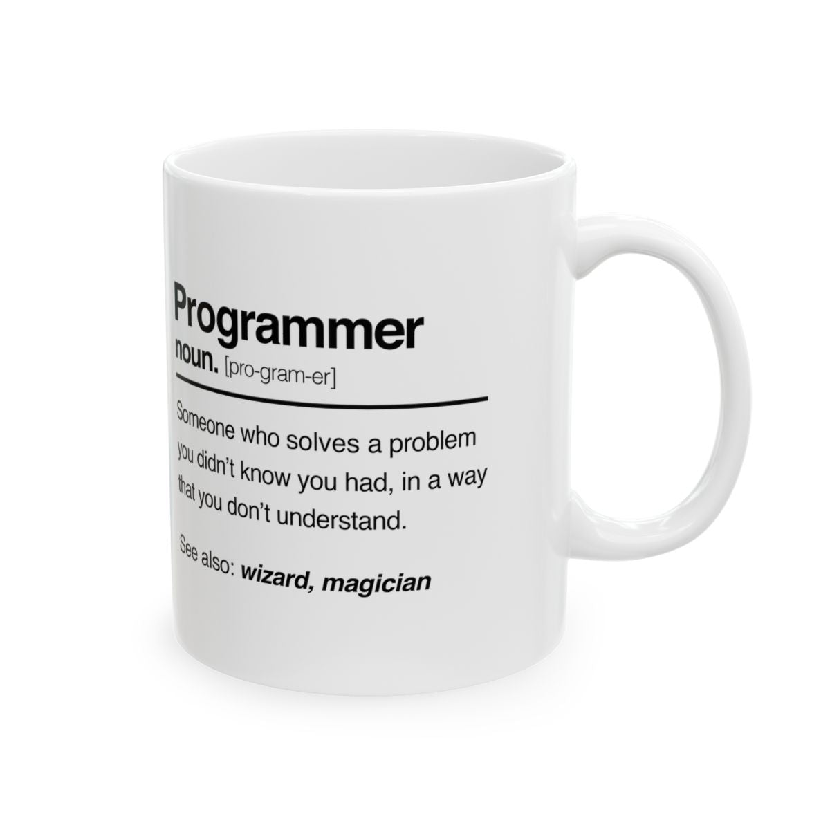 Programmer Noun Mug right #Size_11oz