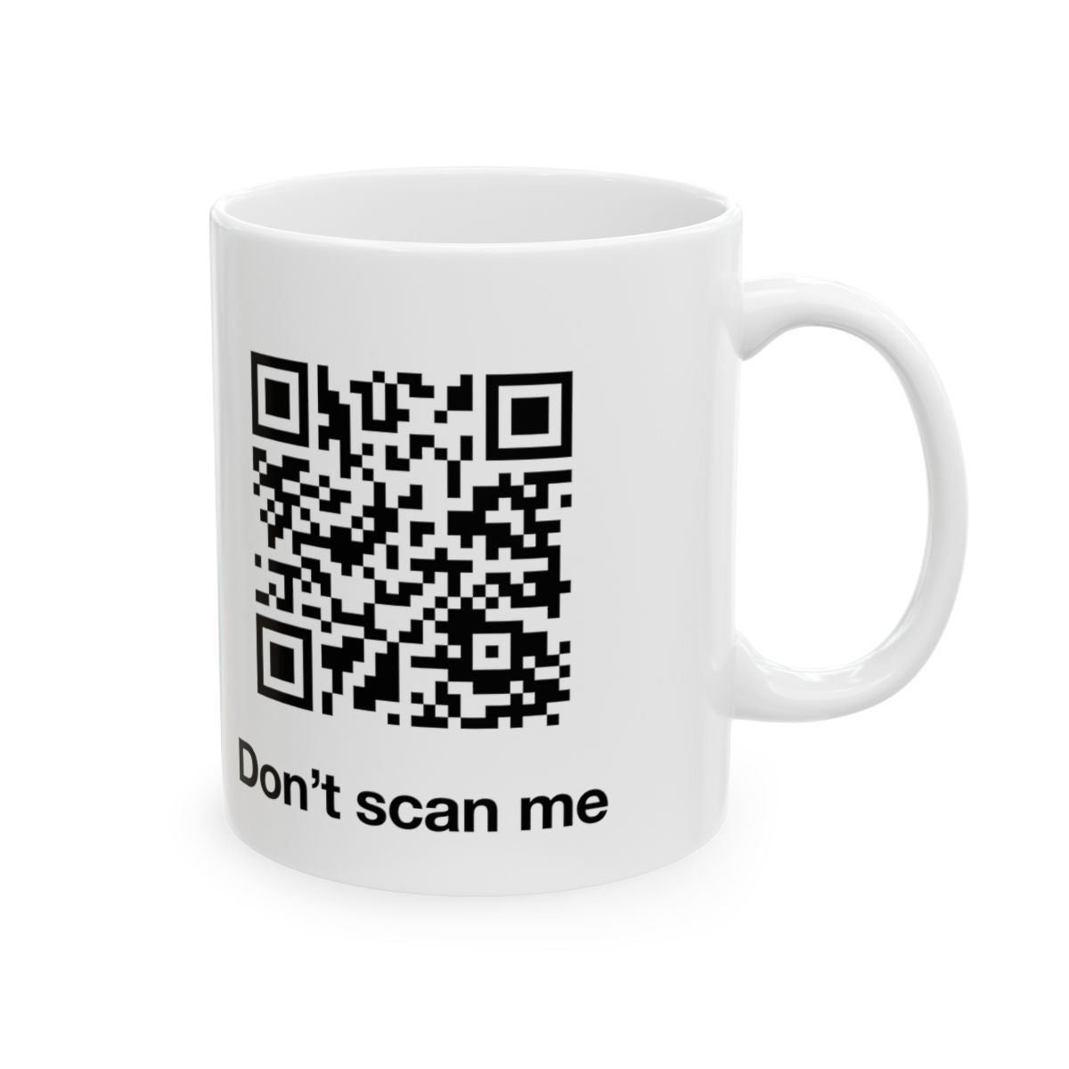 QR Code Prank Mug right #Size_11oz