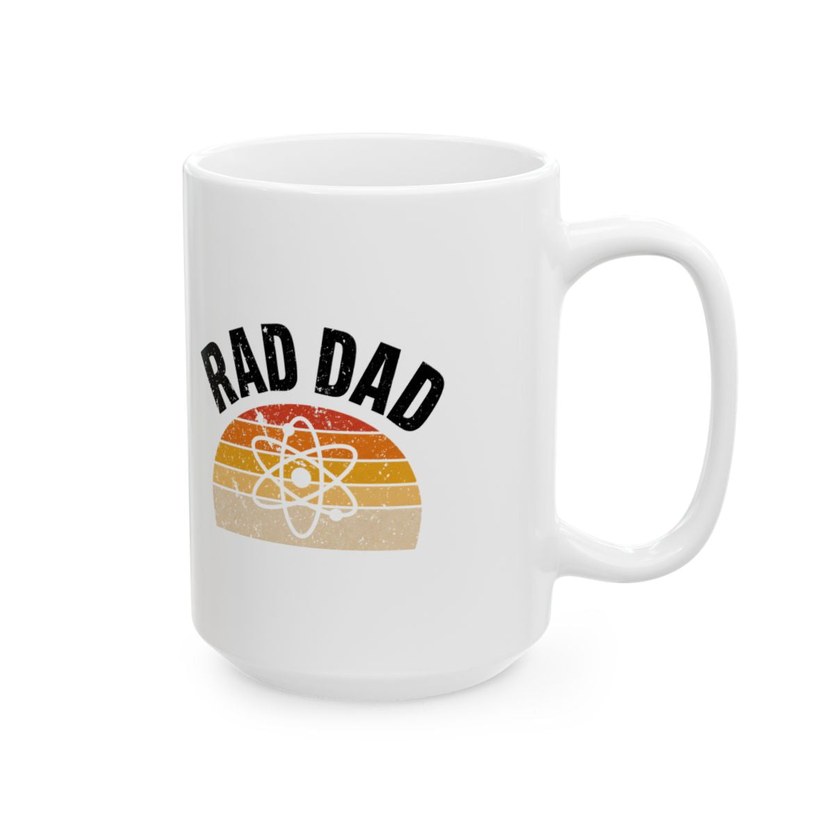 Rad Dad Retro Atom Mug right #Size_15oz