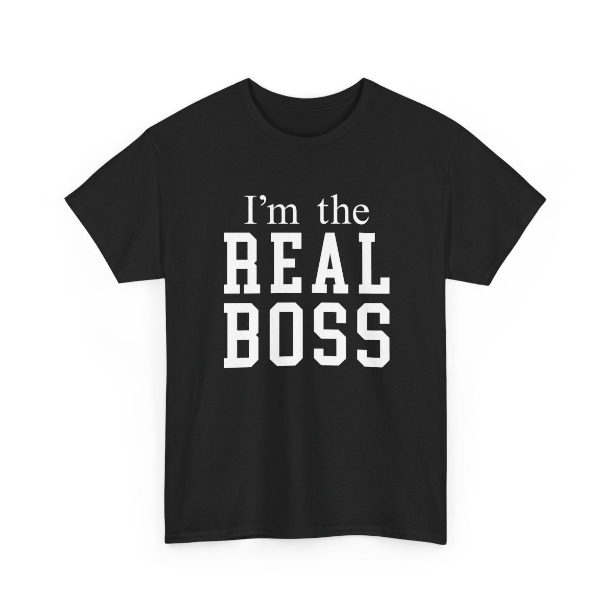 Funny Family Matching Shirts - The Boss & The Real Boss