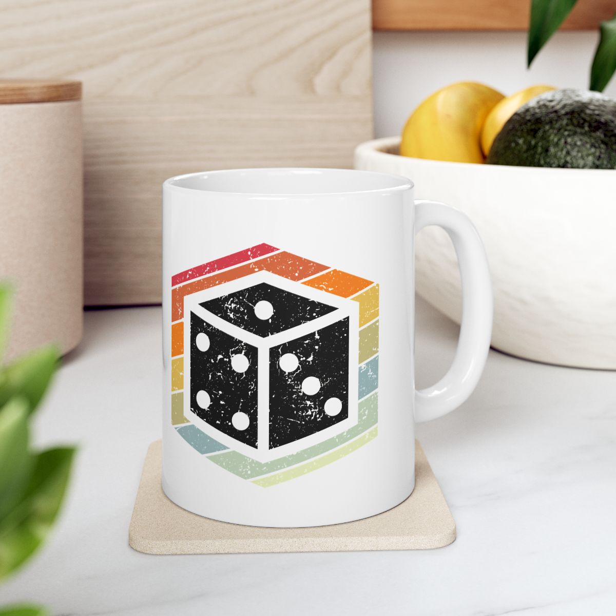 Retro Dice Mug context-4
