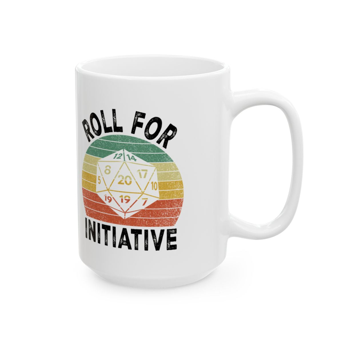 Roll For Initiative Mug right #Size_15oz