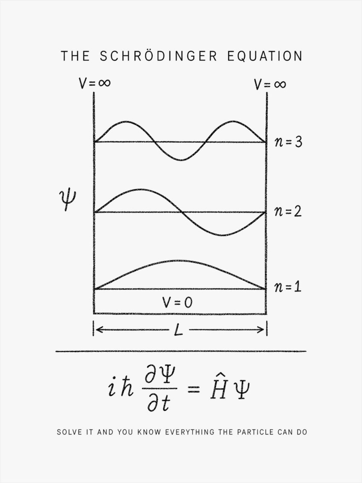 The Schrödinger Equation Poster front