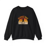 Science Dad Retro Flask Sweatshirt