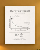 Statistics Teacher: The Standard Error Canvas
