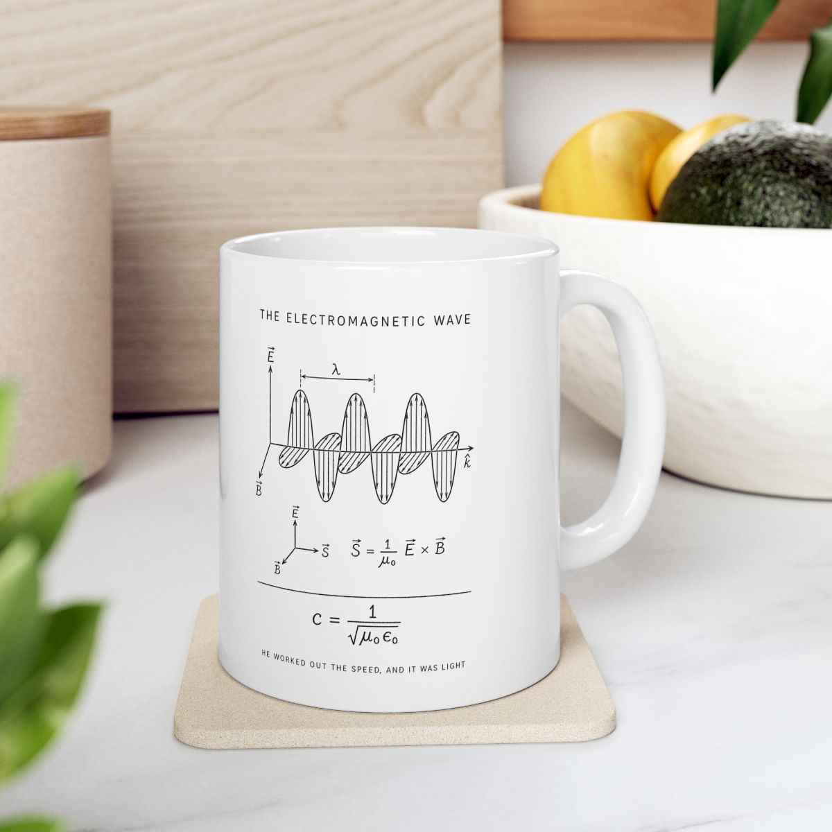 The Electromagnetic Wave Mug context-4