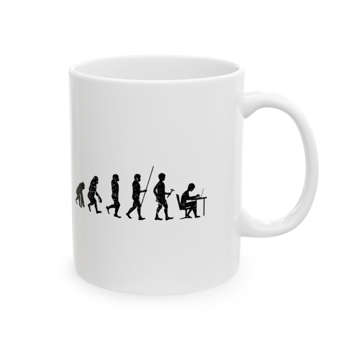 The Evolution To Coders Mug right #Size_11oz