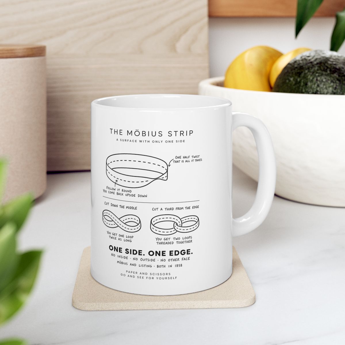 The Möbius Strip Mug context-4