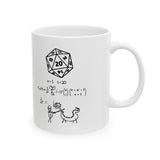 The Science Of A D20 Mug