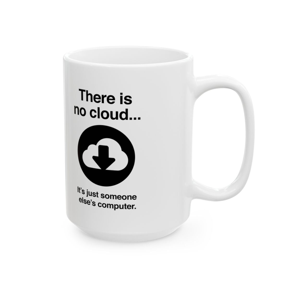 There Is No Cloud Mug right #Size_15oz