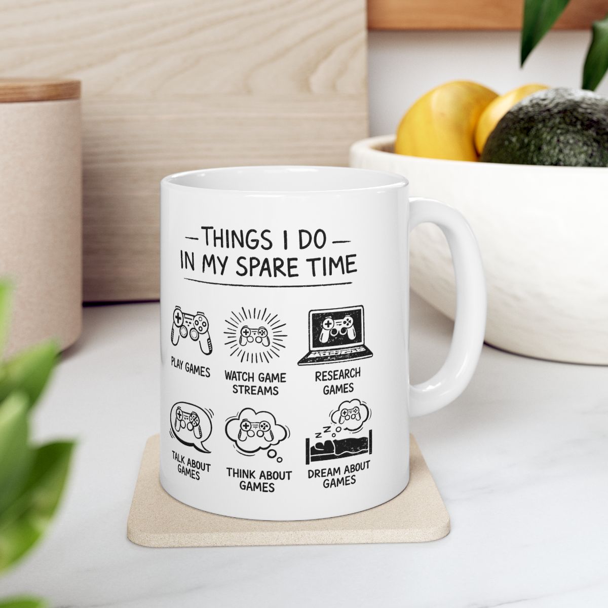 Things I Do In My Spare Time Mug context-4
