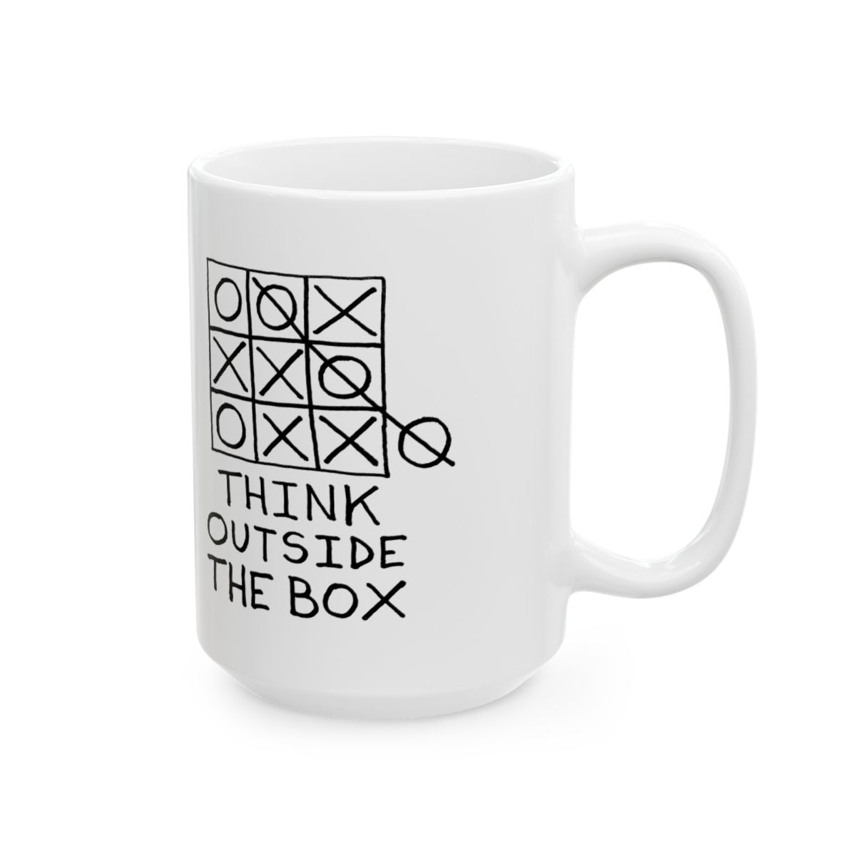 Think Outside The Box Mug right #Size_15oz