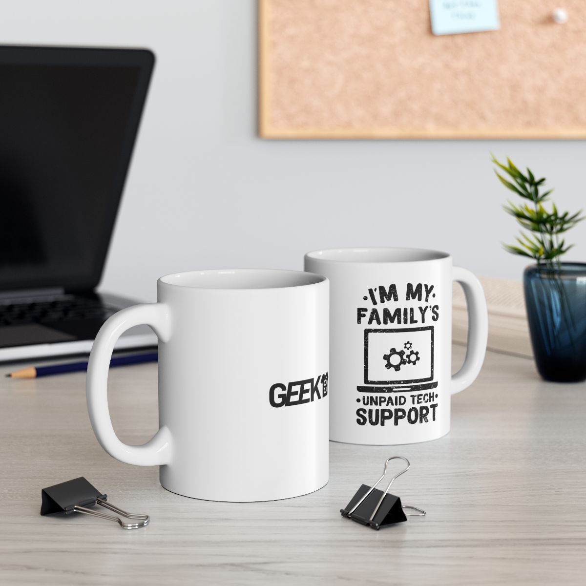 Unpaid Tech Support Mug context-2