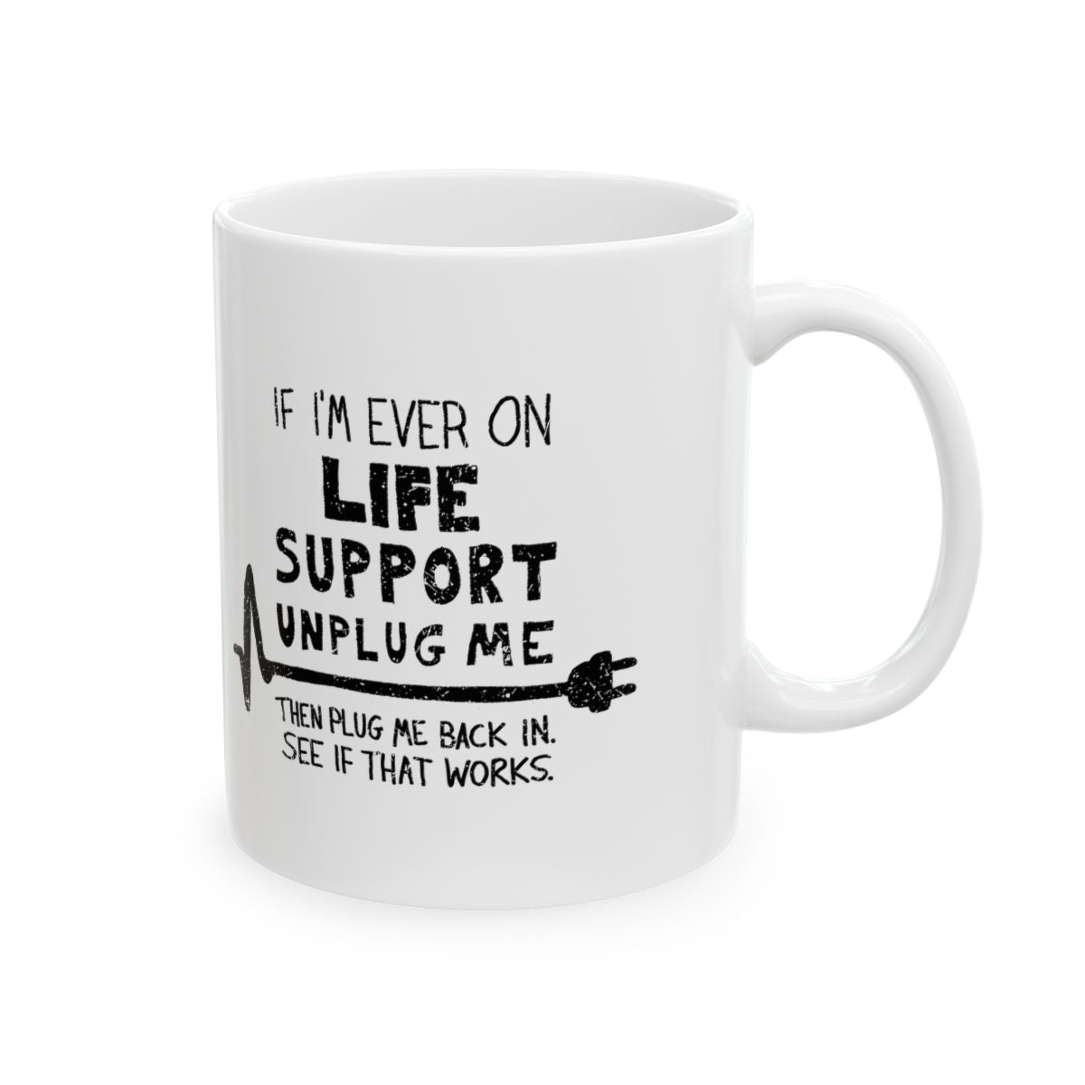 Unplug Me Mug right #Size_11oz