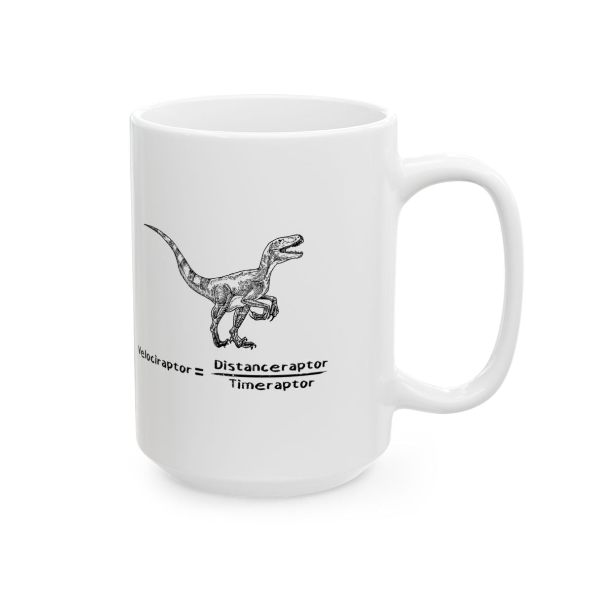 Raptor Speed Equation Mug right #Size_15oz