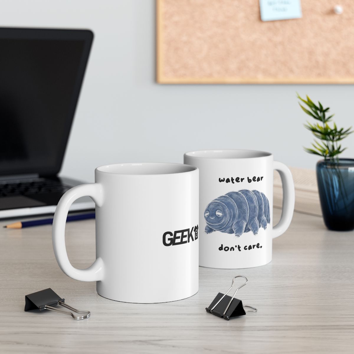 Water Bear Don't Care Mug context-2