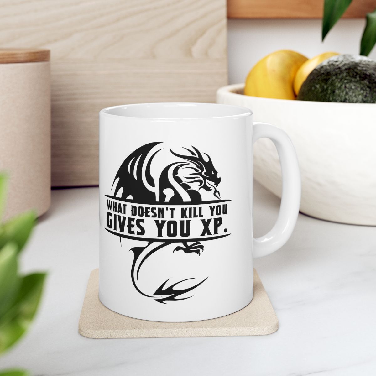What Doesn't Kill You Gives You XP Mug context-4