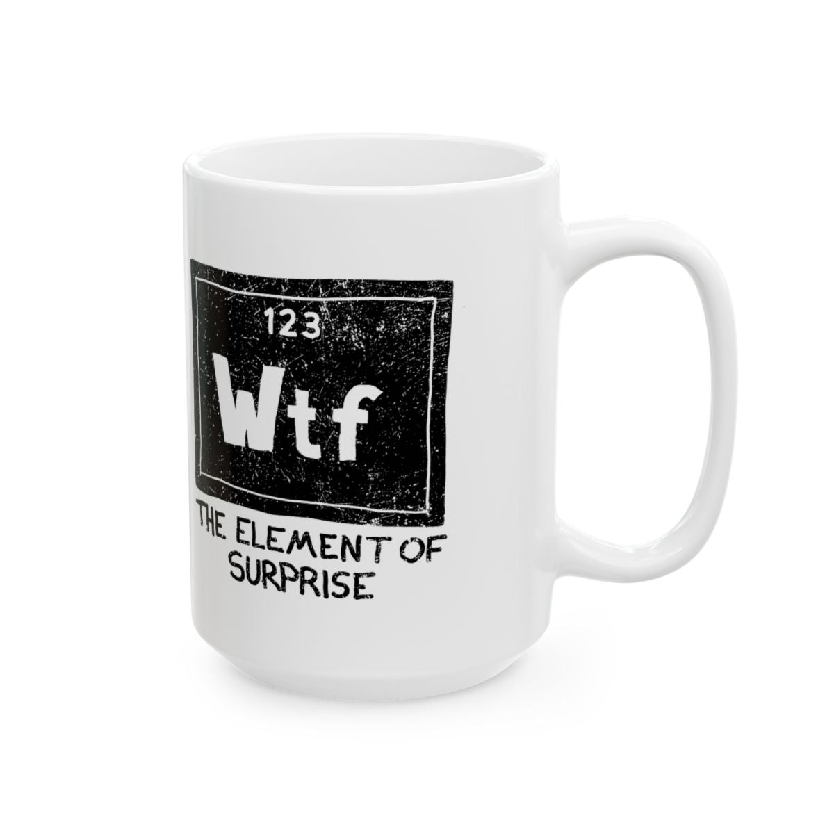 WTF - The Element of Surprise Mug right #Size_15oz