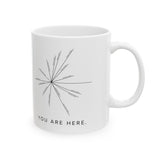 You Are Here: The Pulsar Map Mug