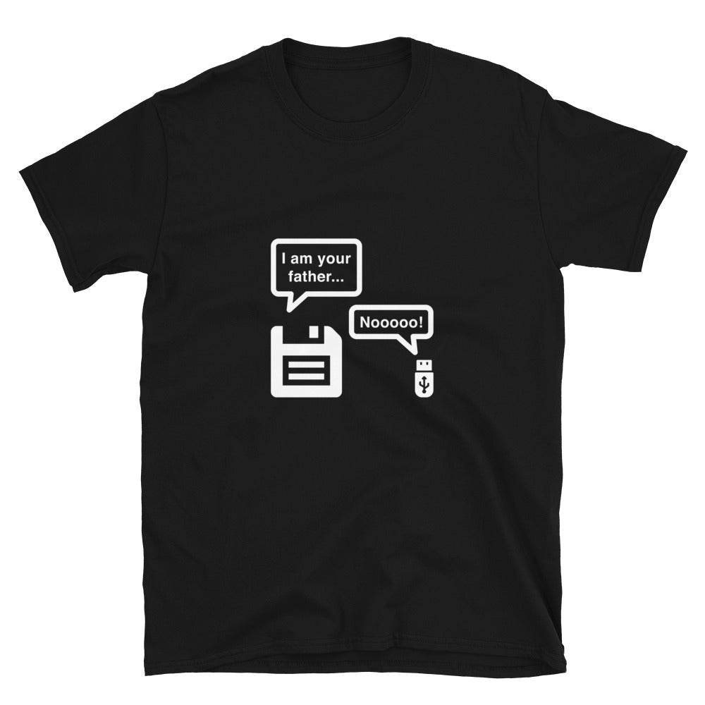 Usb I Am Your Father T-Shirt Floppy Disk Shirt Usb I Am Your Father T-Shirt Floppy Disk Shirt