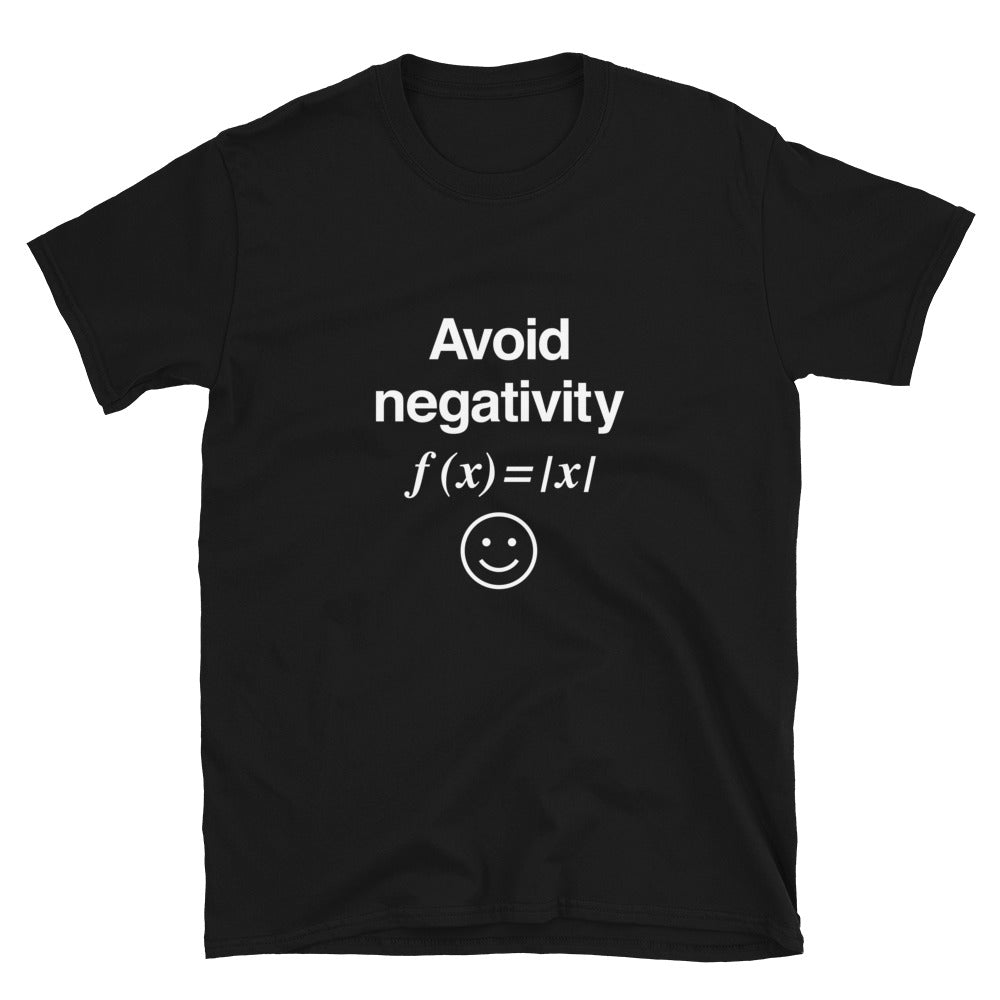 Avoid Negativity Geek Math T shirt Geek T Shirts Store