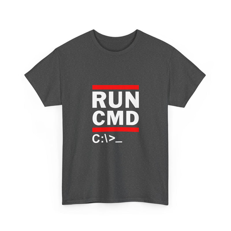 Run CMD T-Shirt, Geek T-Shirt, Nerd Shirt, Tech Humor Tee, Programmer Gift, Coding Tee, IT Humor Shirt, Funny Computer Shirt
