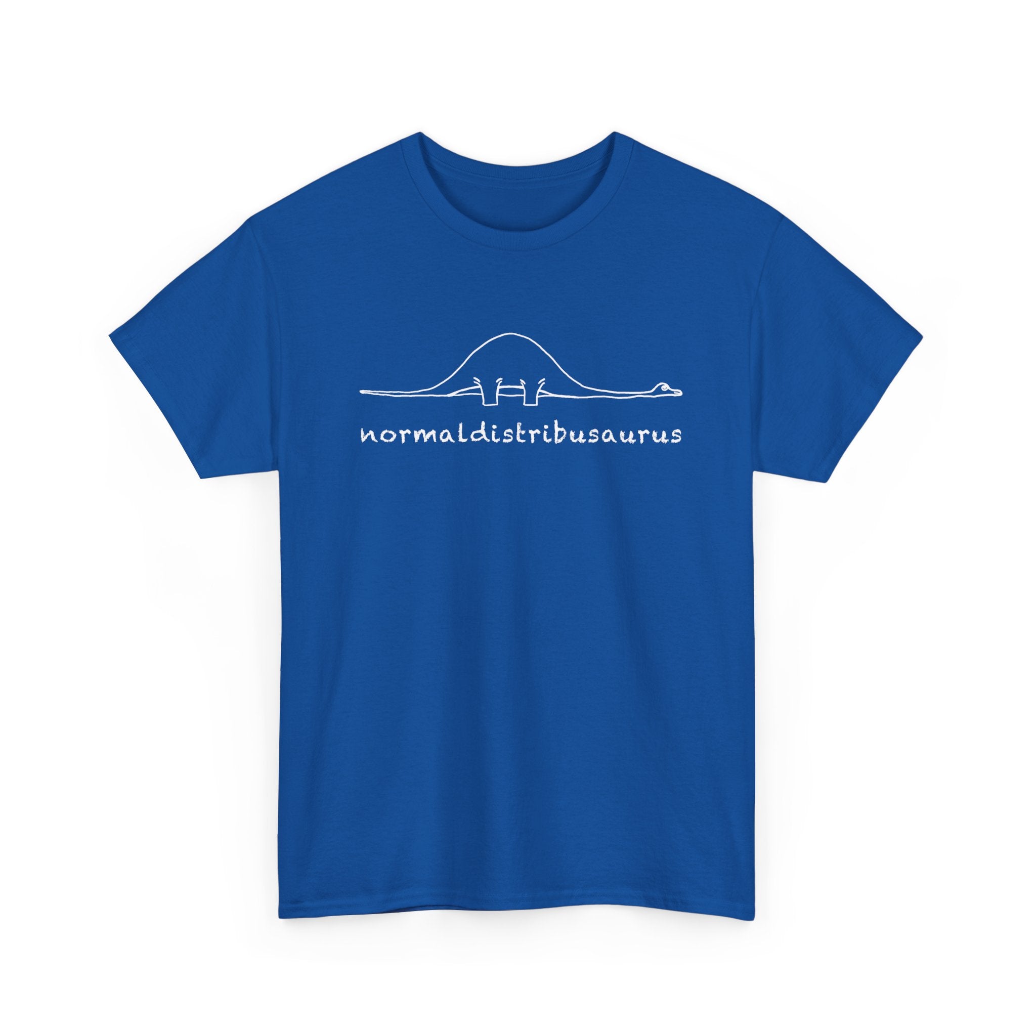 Math Statistics - Normaldistribusaurus -  Unisex Crewneck T-Shirt
