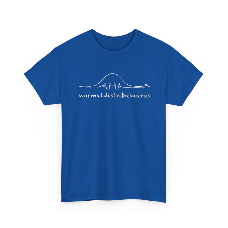 Math Statistics - Normaldistribusaurus - Regular Unisex Crewneck T-Shirt