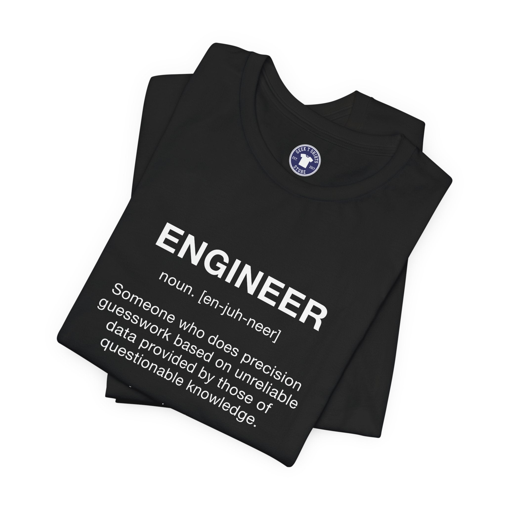 Engineer Noun - Engineering Shirt - Premium Unisex Crewneck T-Shirt