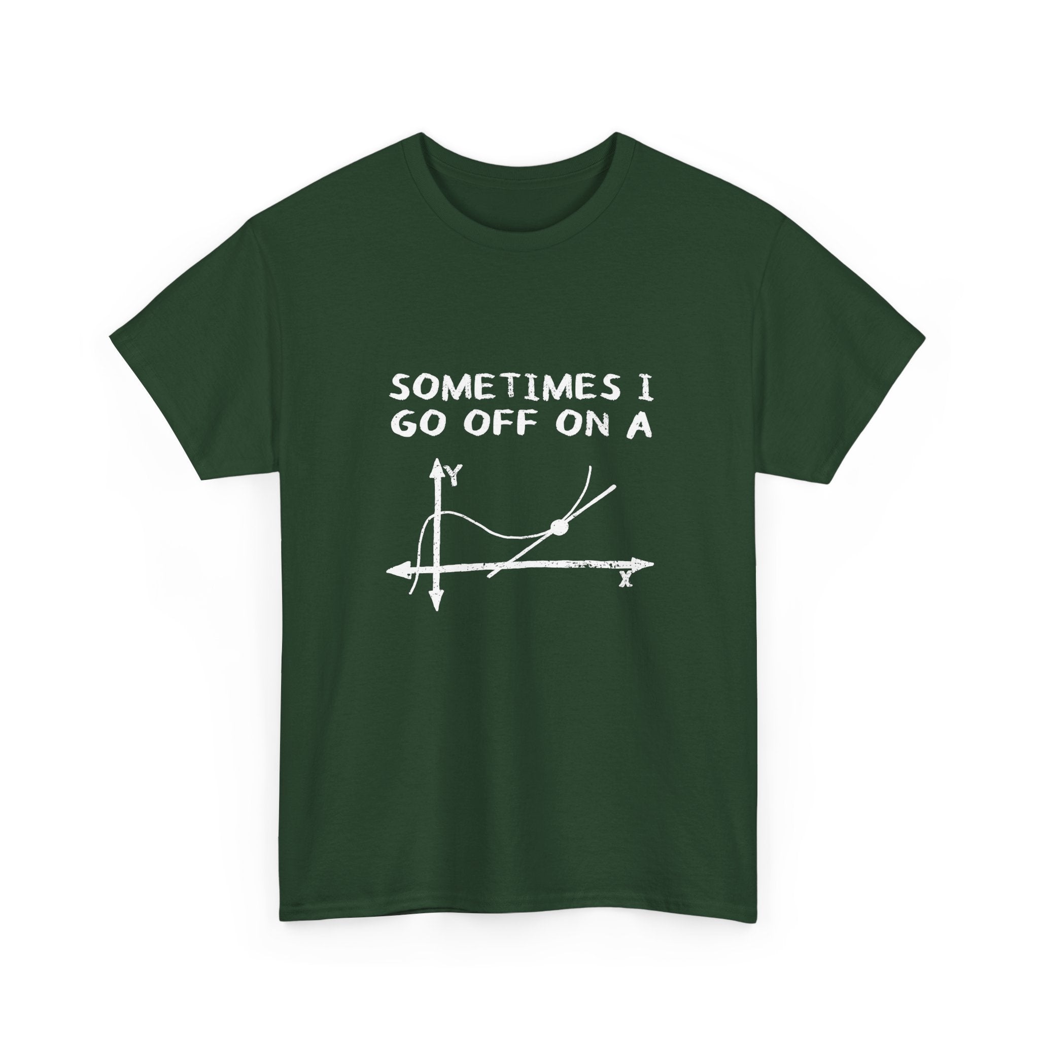 Sometimes I Go Off On A Tangent -  Unisex Crewneck T-Shirt