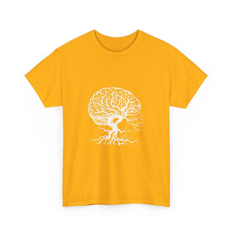 Brain Tree T-Shirt, Mind Tree Art Tee, Geek T-Shirt, Nerd Shirt, Science Nature Shirt, Intelligent Tree Design, Unique Tree Gift Tee