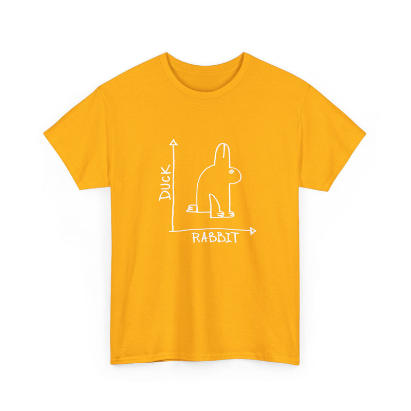Rabbit-Duck Paradox - Regular Unisex Crewneck T-Shirt