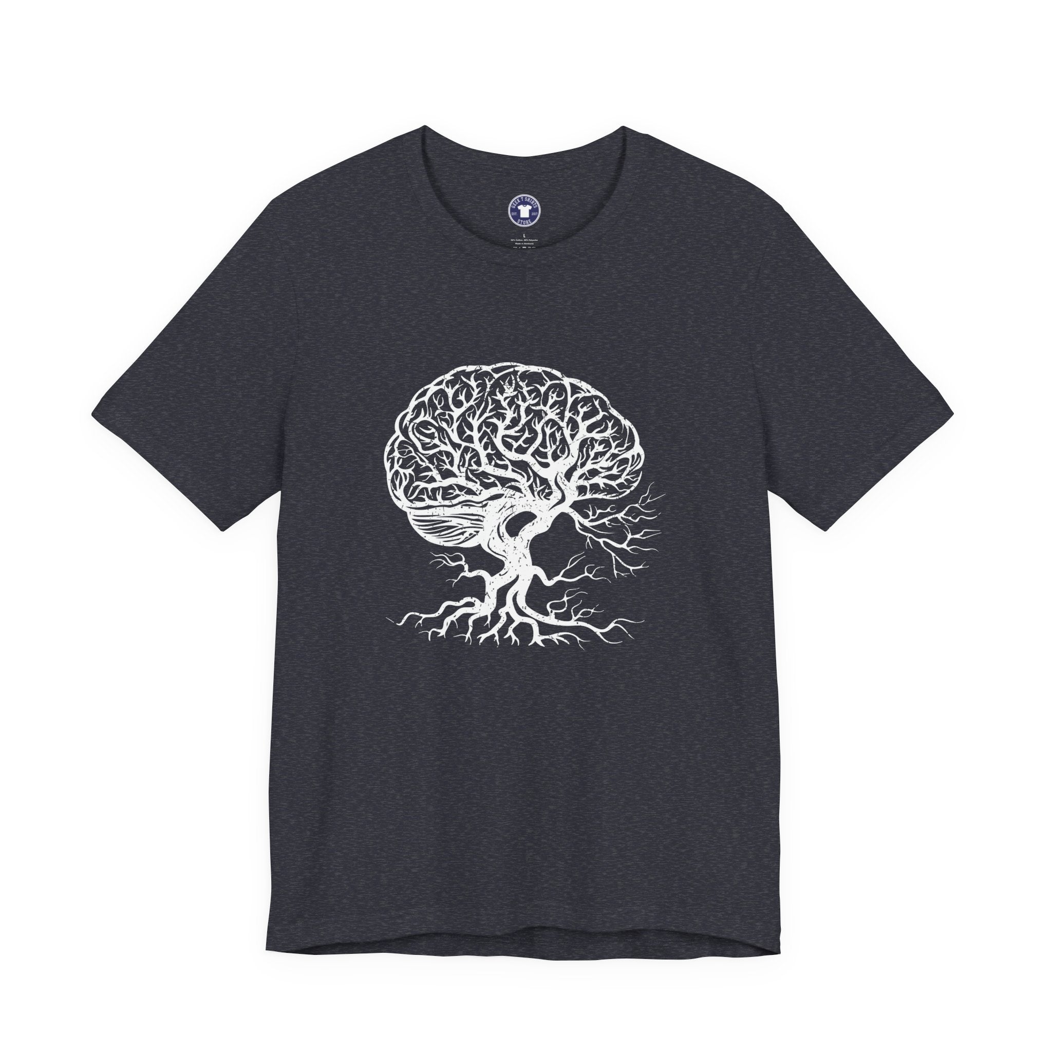 Brain Tree - Premium Unisex Crewneck T-Shirt