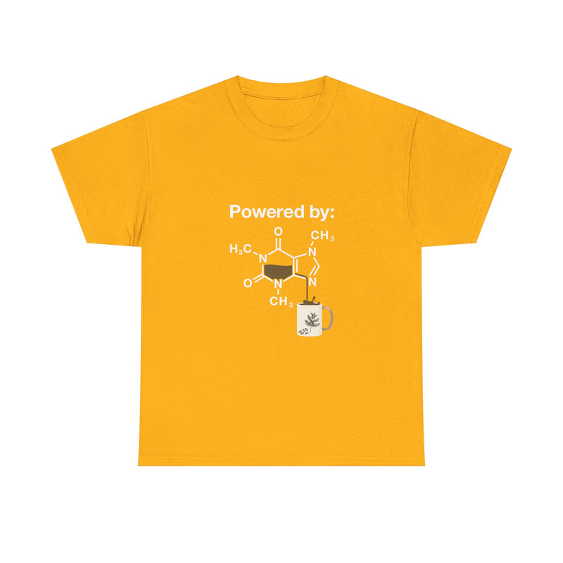 Caffeine Molecule T-Shirt, Coffee Science Tee, Geek T-Shirt, Nerd Shirt, Chemistry Humor Gift, Coffee Lover Present, Science Art Apparel